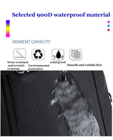 LED Display backpack Business travel 15.6 Inch Laptop Backpack Men DIY Smart backpack school Backpack woman multimedia backpack