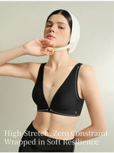 Sujiin Seamless Plunge Push-Up Bra for Women | XM048