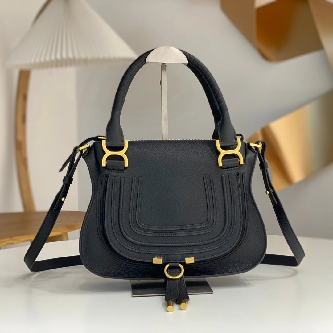 Vintage Suede Saddle Bag – Crossbody & Shoulder Tote for Women