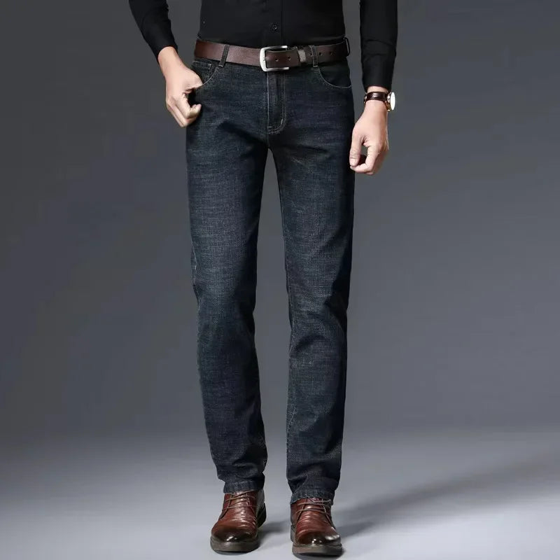 Men's Straight-Leg Ankle Jeans