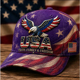 Unisex Cross Embroidery Baseball Cap | All-Season