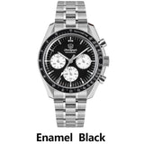 Watchdives New Wd1863 Quartz Men Watch VK63 Chronograph Bubble Sapphire Waterproof 39Mm Steel Top Brand Luxury Business Watch
