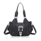 Women Handbag Satchel Top-handle Shoulder Bag PU Dumpling Pack Multi-pockets Shoulder Bags Phone Money Pack