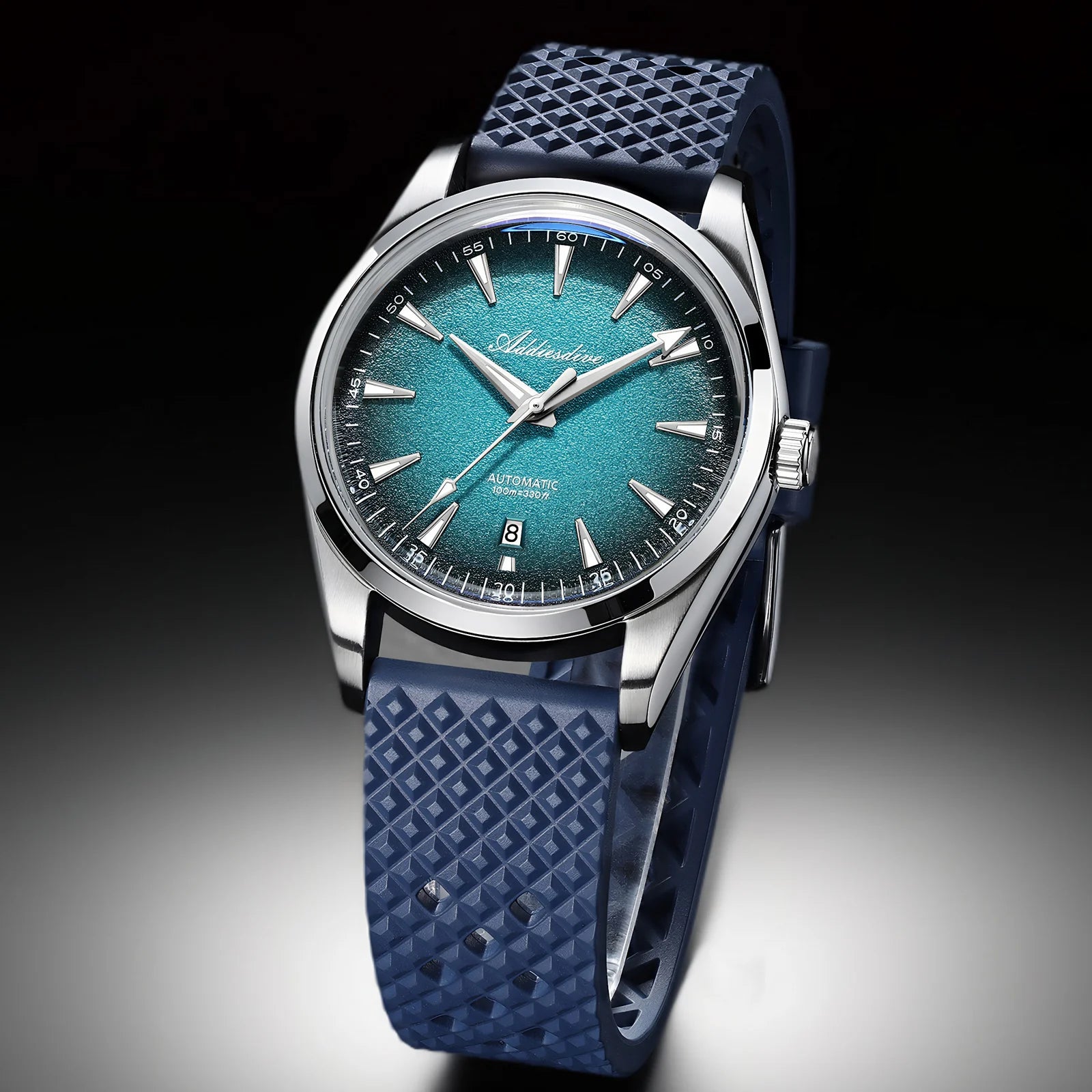 ADDIESDIVE Japan 8215 Men's Watch Bubble Mirror Glass Dress Automatic Mechanical Watch Super Luminous Luxury New Watches For Men