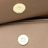 Women Solid Color PU Flap Crossbody Shoulder Bag Casual Daily Wear Versatile Fashion Handbag For Outdoor