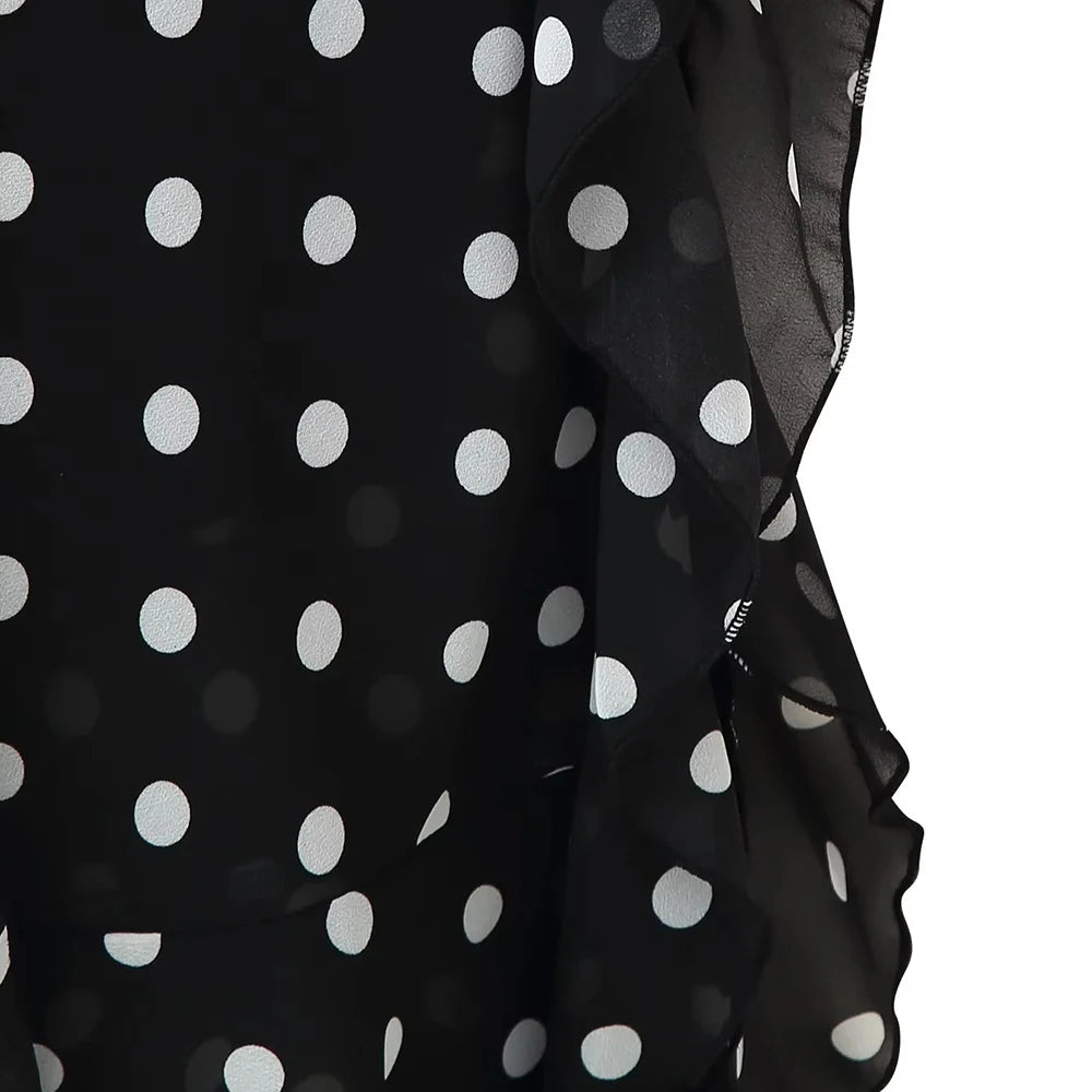 Elegant High-Waist A-Line Maxi Dress