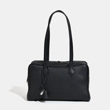2026 Spring Luxury Brand Genuine Leather Women Bags Cowhide Casual Totes Women Handbags Fashion Silver Lock Shoulder Bags Woman