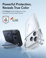 ESR Magnetic iPhone Case with Adjustable Stash Stand