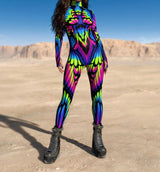 Women's 3D Print Goddess Jumpsuit Catsuit Costume