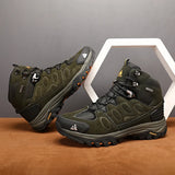 Men’s Suede High-Top Hiking Boots