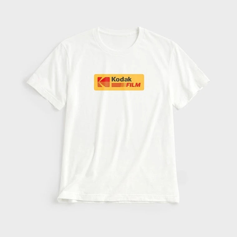 Kodak Polychrome Rainbow Graphic Tee — Unisex Vintage Retro Cotton T-Shirt