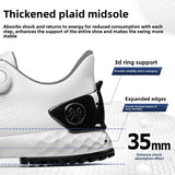 PGM Men's Golf Shoes Sneakers Comfortable Cushioning Knob Lace Waterproof and Anti Slip Height Increase XZ408