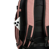 BAGSMART Men Women Travel Backpack with Shoe Compartment Airplane Compression Backpack Waterproof Anti‑theft Cabin Bag