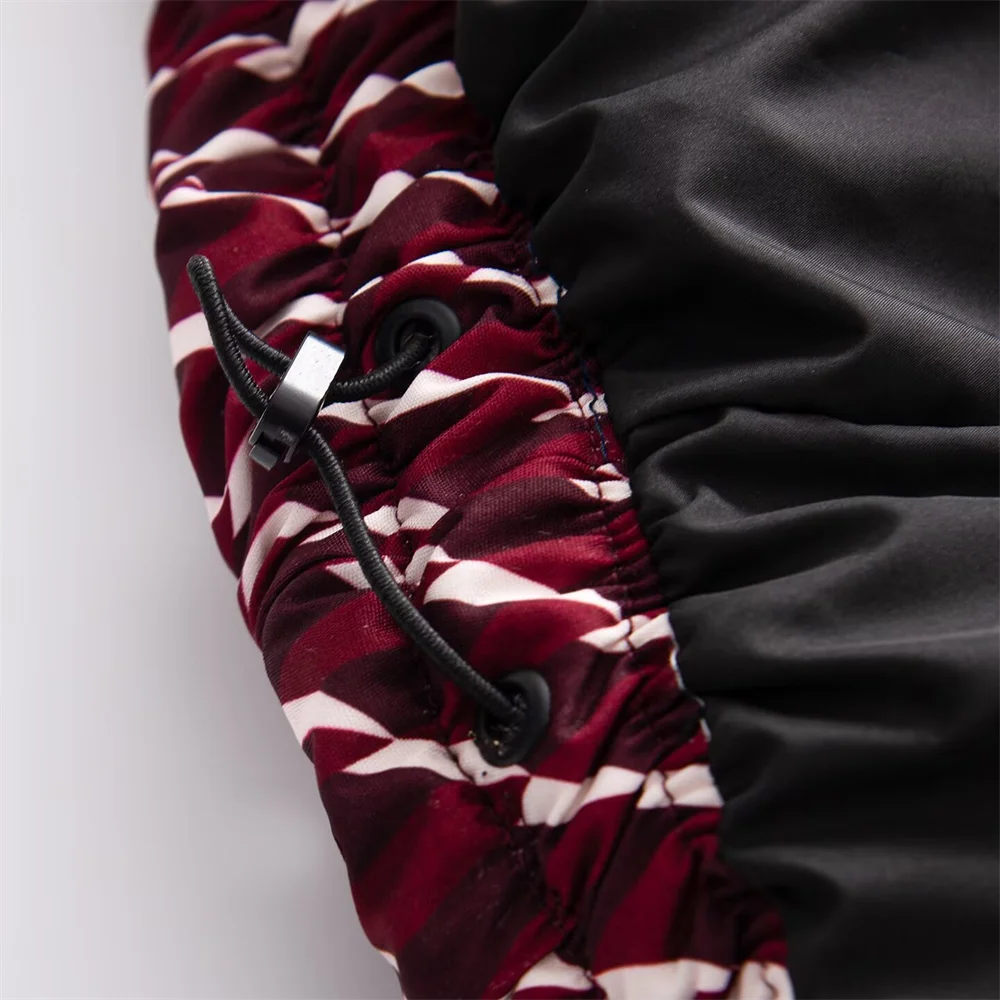 Gemini said Hooded Down Jacket & Flare Pant Set