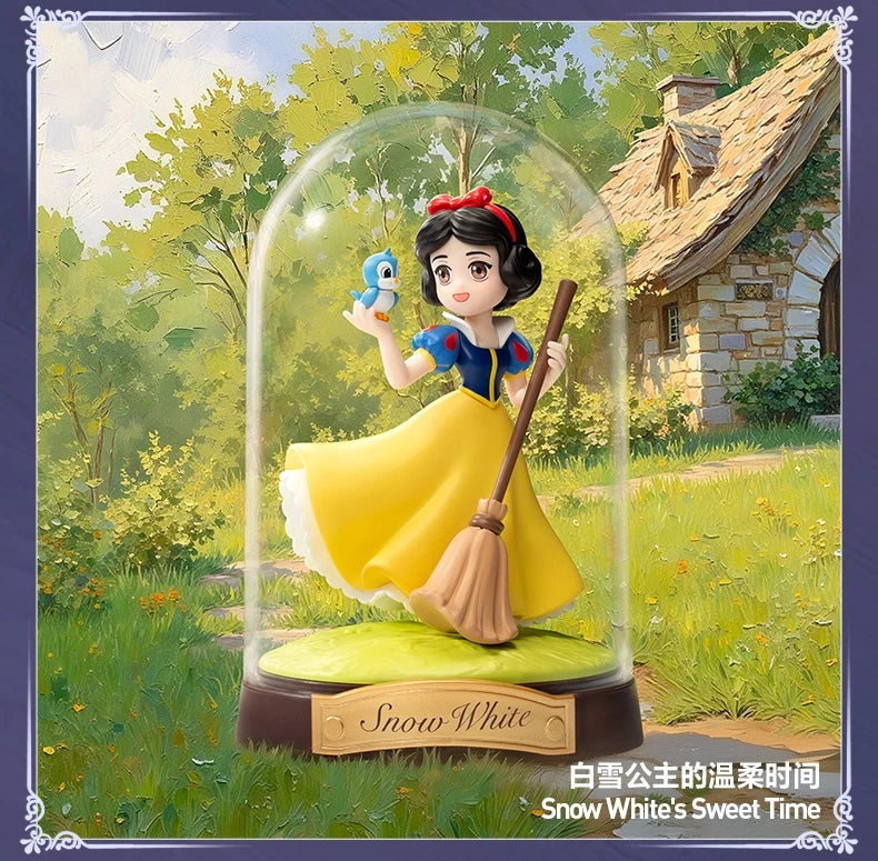 POP MART Disney PRINCESS Create Your World Series Blind Box Surprise Mystery Box Anime Action Figurines Home Decor Desktop Model