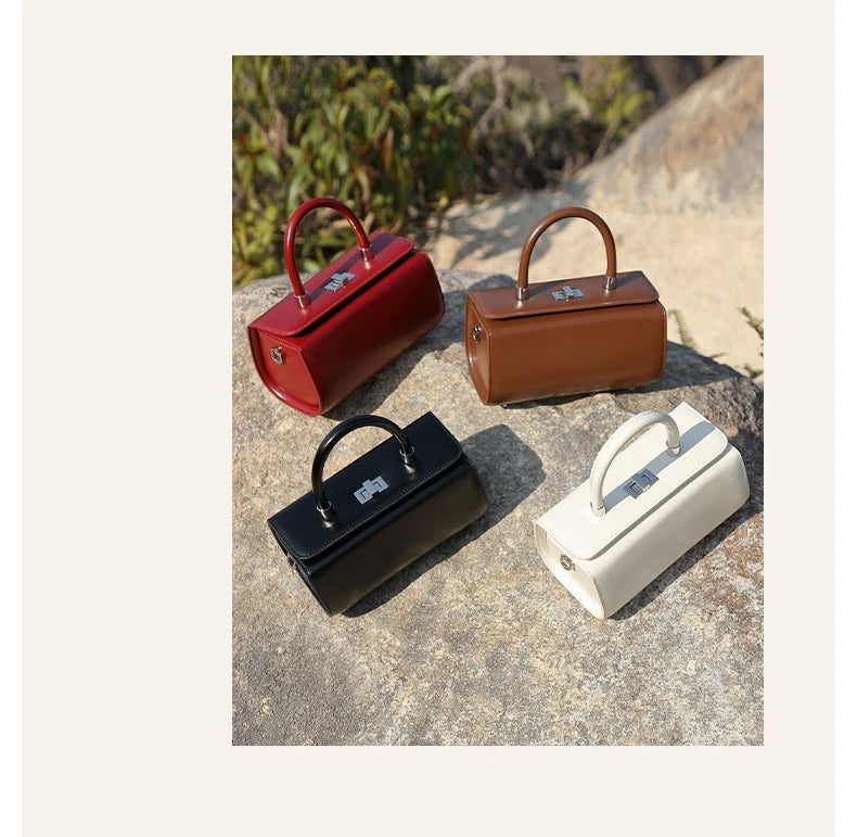 YANATARI Genuine Leather Woman Bag Shoulder Bag Handbags Ladies Crossbody Bags Luxury Designer Minimalism Bag Mini Bag White