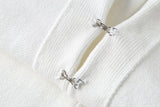Elegant 2-Piece Knit Skirt Set
