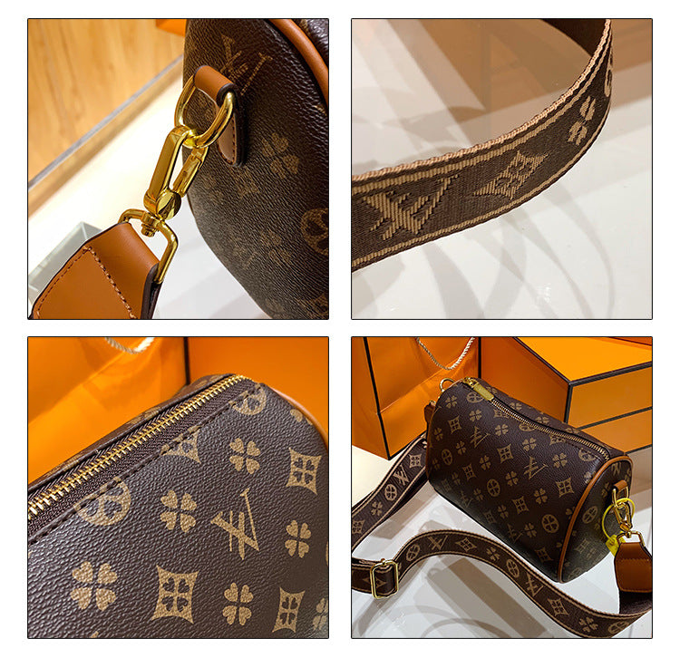Luxury Microfiber Leather Crossbody & Clutch