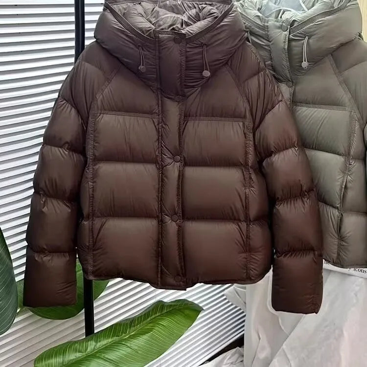 Women’s Hooded Quilted Puffer Coat