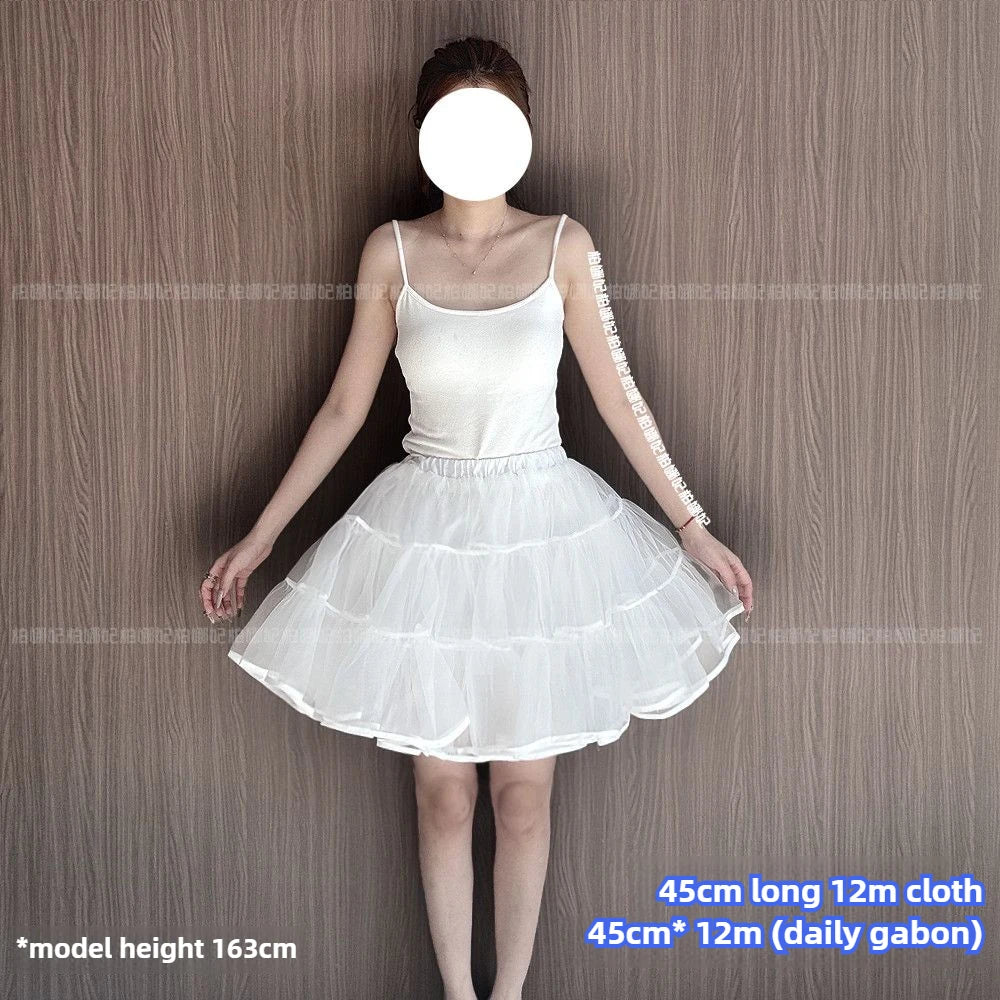 Fluffy Mesh Petticoat Underskirt – Lolita Crinoline
