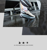 361 Degrees Wingblade Rainblock Men Running Shoes Splash Proof Anti-Slip Water Repellent Grippy Stable Male Sneakers 672532231