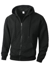 Men's Knit Zip-Up Hoodie