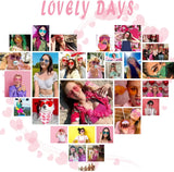 Women's Heart Sunglasses Wholesale 12-100PCS Wedding Bachelorette Bridesmaid Beach Party Multi-Color Photo Props Gifts
