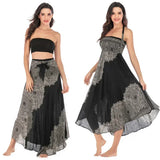 Boho Maxi Skirt – Flowy Ankle-Length Summer Skirt for Women
