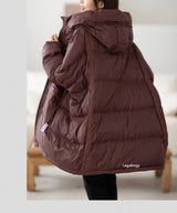Women’s Oversized White Duck Down Puffer