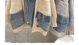 Layered Denim Jacket | Autumn/Winter Mixed-Media Streetwear