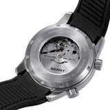 BERNY Men's Dive Watches 200M Waterproof Super Luminous Automatic Mechanical Diver Watch 42mm Sapphire Swim Diving Wristwatch