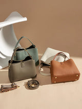 100% Genuine Leather Women's Crossbody Bag 2025 Summer Female Shoulder Bag Luxury Design Handbag phone makeup Bag Commuter