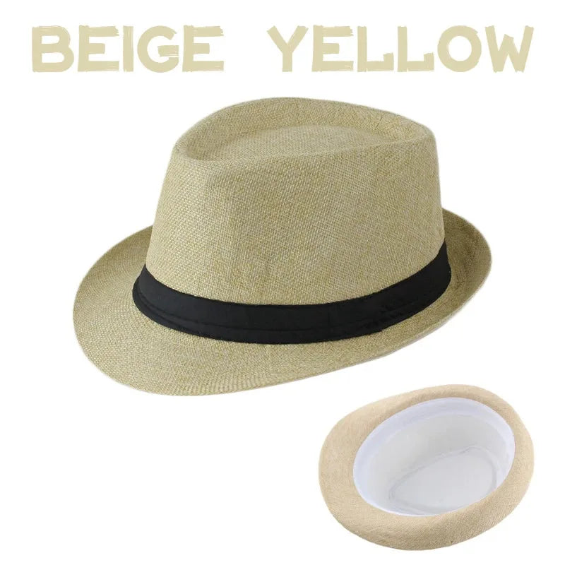 Short Brim Panama Sun Hats – Bulk Wedding & Event Pack