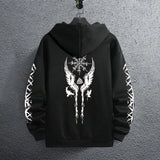 Men’s Classic Black Pullover Hoodie