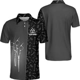 Men's 3D Barber Print Polo | Streetwear Y2K Style