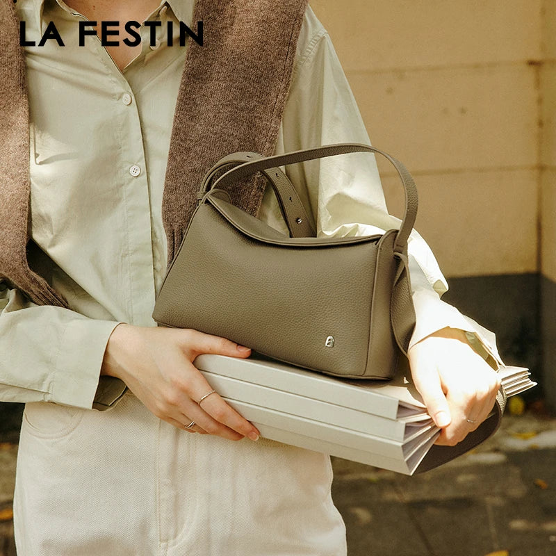 LA FESTIN Original Brand Shoulder Bag Women's Fashion Bags Designer Luxury Bag Casual Handbag Lady Bags Large Crossbody Bag
