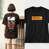 Kodak Polychrome Rainbow Graphic Tee — Unisex Vintage Retro Cotton T-Shirt