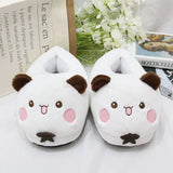 Panda Bubu & Yier Plush Slippers - Unisex Indoor Cotton Shoes