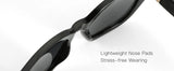 ZENOTTIC Retro Square Polarized Sunglasses for Women Vintage Sun Glasses UV400 Protection Trendy Shades Fashion Style