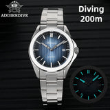 ADDIESDIVE Luxury Men's Automatic Watch Sapphire Glass Japan 8215 Mechanical Watch BGW9 Super Luminous Men Analog Watches AD2533