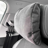 Car Seat Neck Top Quality Support Pillow Soft Headrest With Adjustable Strap from A6 A7 Q7 Q5L for A3 A4 A5 A6 A7 A8 B6 B7