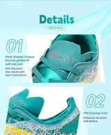 ONEMIX Marathon Carbon Plate Running Shoes Shock Absorption Ultra-light Sports Shoes Rebound Technology Outdoor Men Sneakers