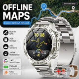 GUHUAVMI TANK Y102 – Military GPS Smart Watch for Men