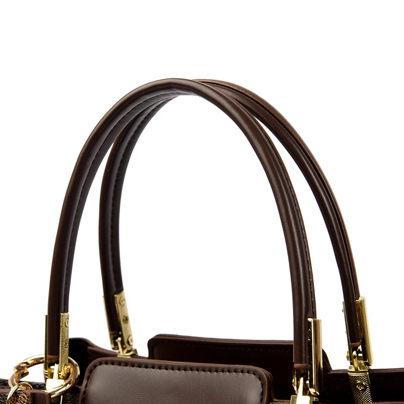 Luxury Print Leather Crossbody & Shoulder Bag