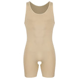 Sleeveless Bodysuit Men Full Body Shaper Compression Undershirt New Shapewear Tummy Control Faja Para Hombres Slimming Vest