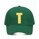 Red Letter Baseball Cap with Adjustable Fit