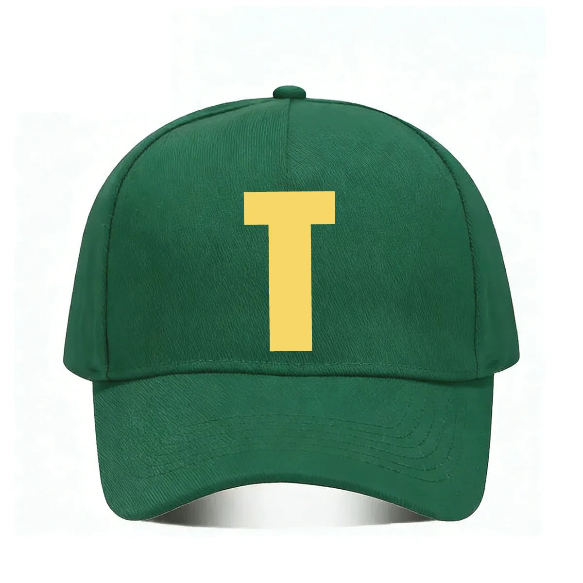 Red Letter Baseball Cap with Adjustable Fit