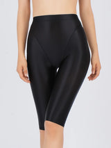 Women's Sheer Stretch Knee-Length Shorts