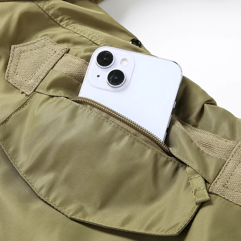 Men's MA1 Bomber Jacket | Oversized Padded Parka