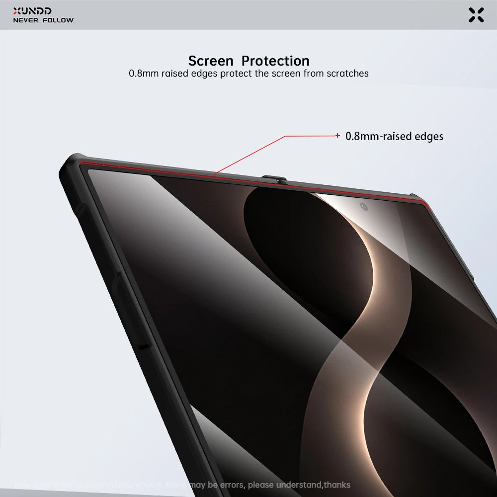 XUNDD Galaxy Z Fold 8 Case with Hinge Protection